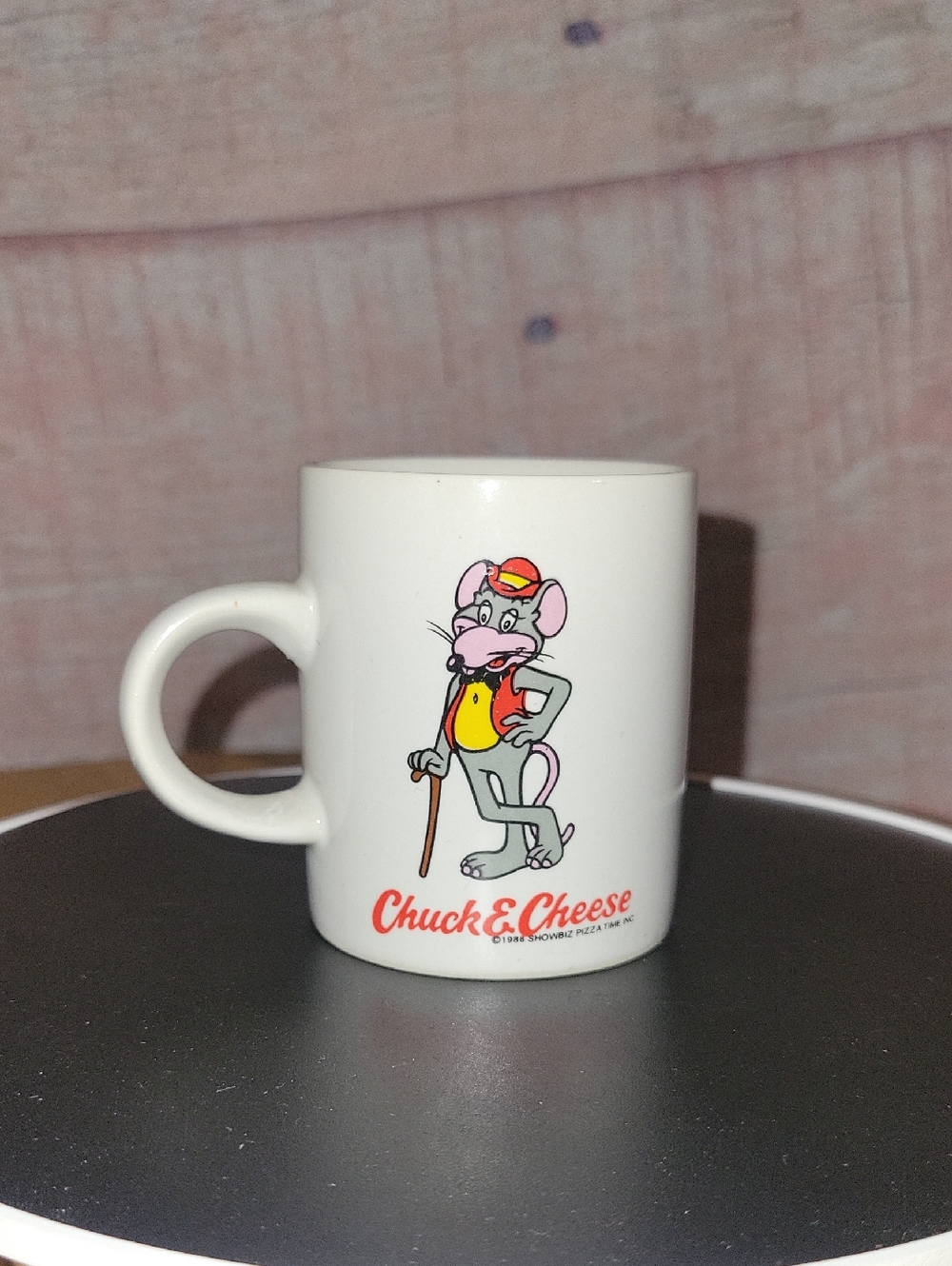 Chuck E Cheese Mini Mug